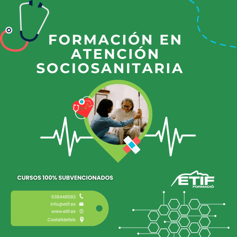 Atención Sociosanitaria a personas dependientes