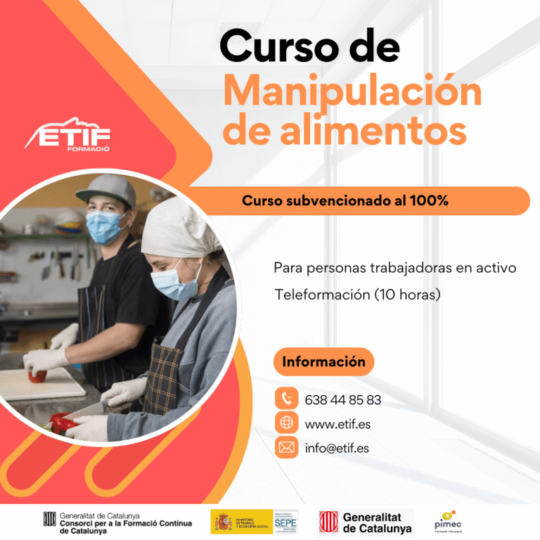 Manipulación de alimentos