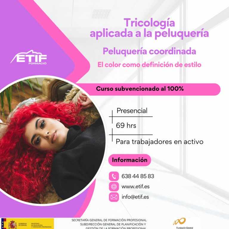 Tricología aplicada a la peluquería