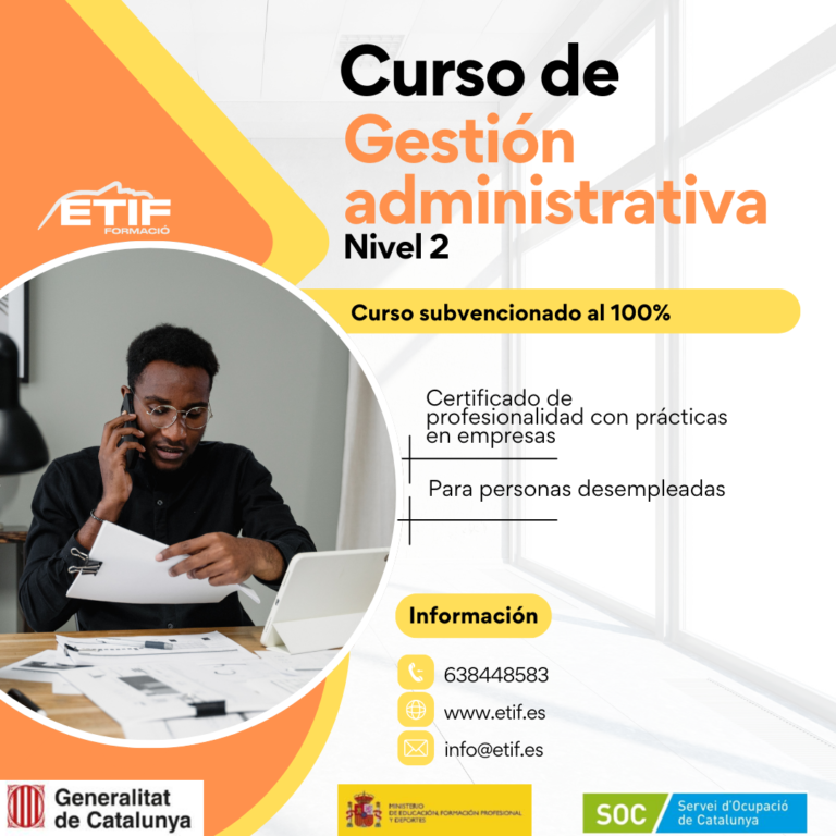 Actividades de Gestión administrativa Teleformación